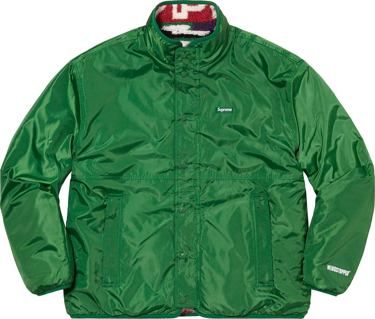 Geo Reversible WINDSTOPPER® Fleece Jacket view 17